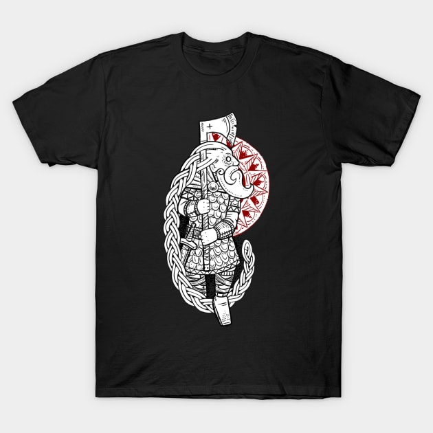 Viking warrior T-Shirt by BlackForge